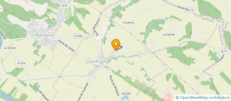 localisation de l'entreprise MONSIEUR YVES PANASSIE à LAYRAC-SUR-TARN