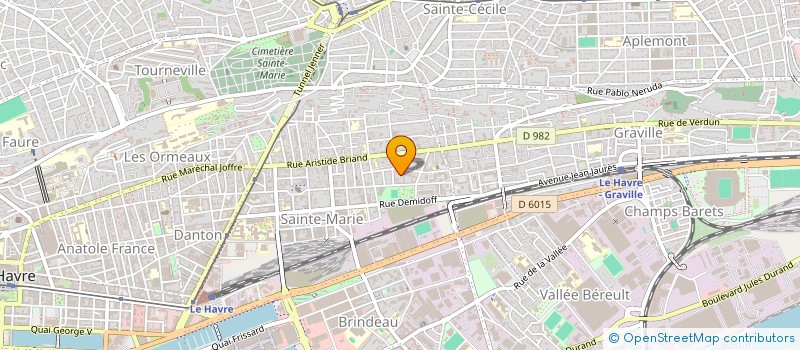 localisation de l'entreprise MONSIEUR YVES PANEL  LE HAVRE