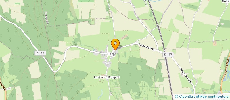 localisation de l'entreprise MONSIEUR YVES PARIZOT  FLAGY