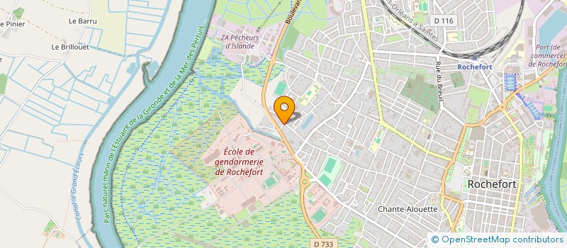 localisation de l'entreprise MONSIEUR YVES PARTHENAY  ROCHEFORT