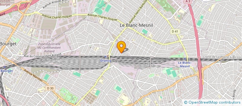 localisation de l'entreprise MONSIEUR YVES PATAULT à DRANCY