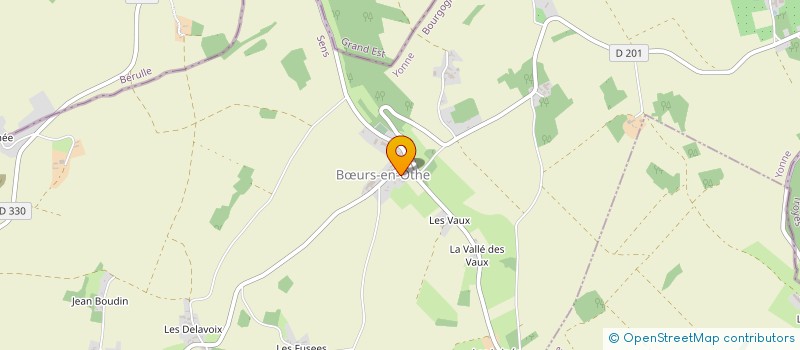 localisation de l'entreprise MONSIEUR YVES PATRON  BURS-EN-OTHE