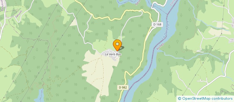 localisation de l'entreprise MONSIEUR YVES PAUPARD  NEUVIC