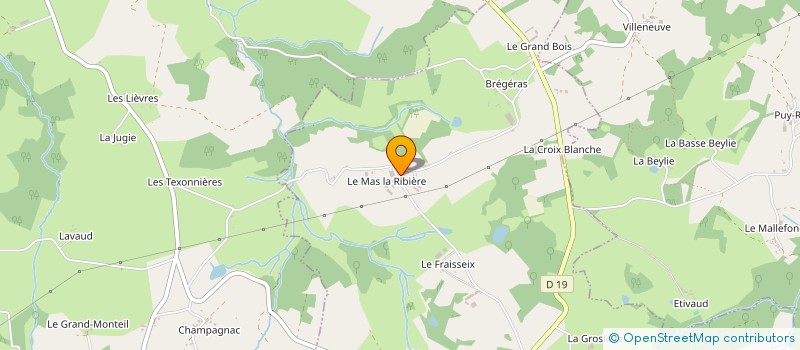 localisation de l'entreprise MONSIEUR YVES PECOUT à CHATEAU-CHERVIX