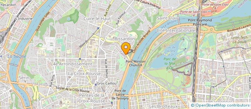 localisation de l'entreprise MONSIEUR YVES PEGON  LYON