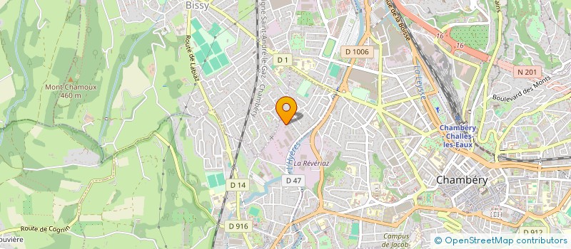 localisation de l'entreprise MONSIEUR YVES PELLEGRIN  COGNIN