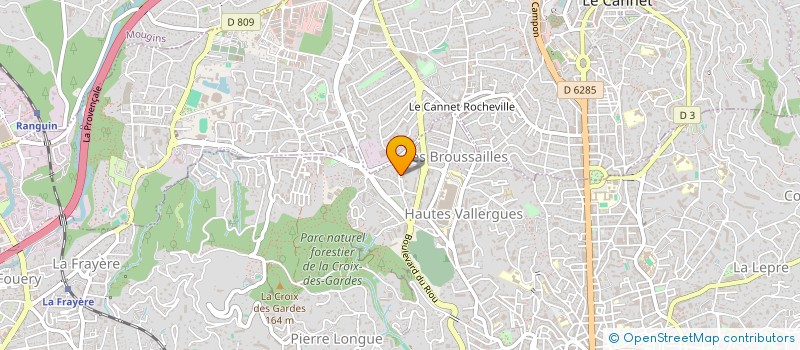 localisation de l'entreprise MONSIEUR YVES PELLESCHI à CANNES