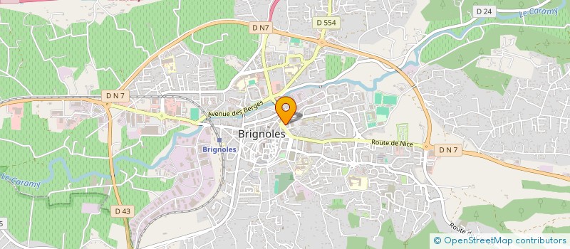 localisation de l'entreprise MONSIEUR YVES PELLETIER à BRIGNOLES