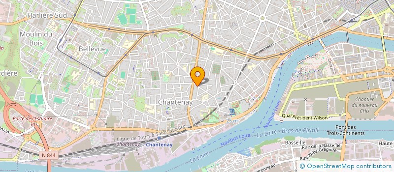 localisation de l'entreprise MONSIEUR YVES PELUCHON à NANTES