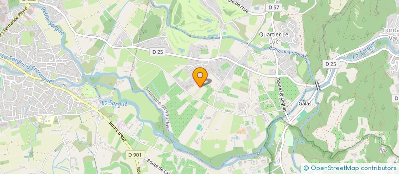 localisation de l'entreprise MONSIEUR YVES PENACHE  SAUMANE-DE-VAUCLUSE