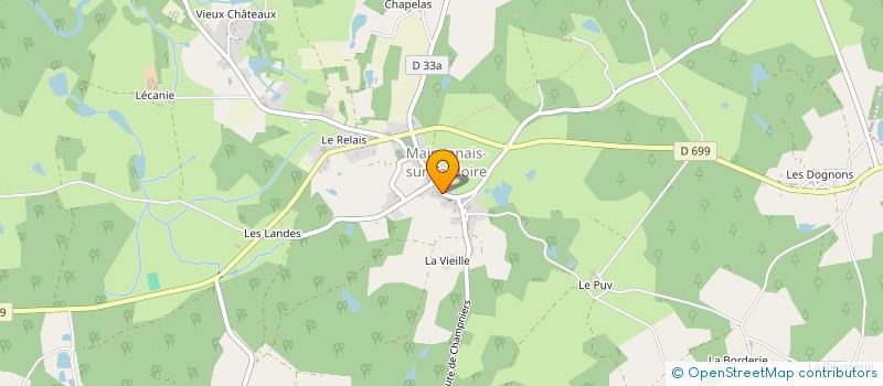 localisation de l'entreprise MONSIEUR YVES PENHOET  MAISONNAIS-SUR-TARDOIRE