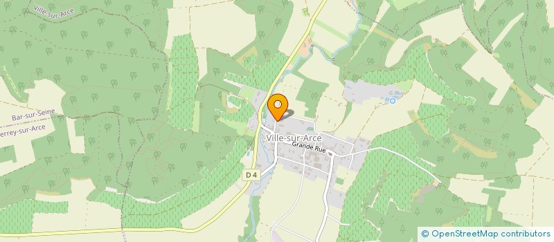localisation de l'entreprise MONSIEUR YVES PENOT à VILLE-SUR-ARCE