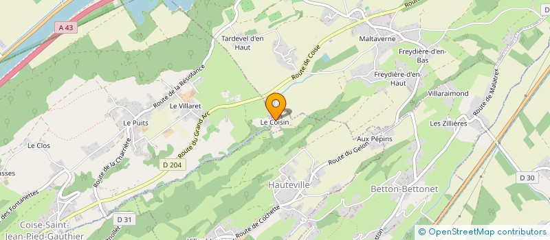 localisation de l'entreprise MONSIEUR YVES PEPIN  CHATEAUNEUF