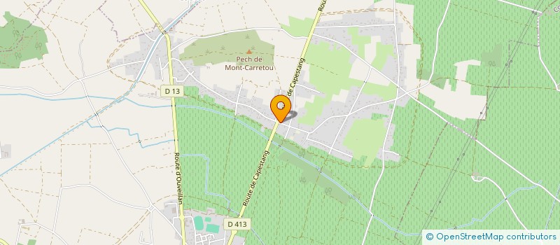 localisation de l'entreprise MONSIEUR YVES PEREZ  CUXAC-D'AUDE