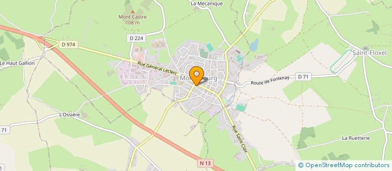 localisation de l'entreprise MONSIEUR YVES PERNAUDET  MONTEBOURG