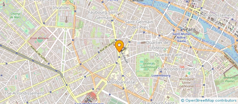 localisation de l'entreprise MONSIEUR YVES PERON à PARIS