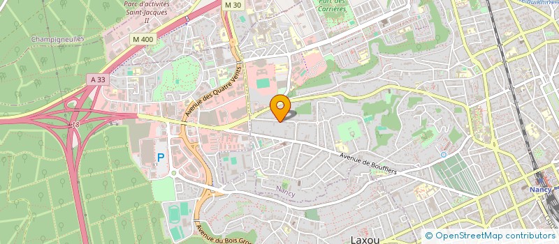 localisation de l'entreprise MONSIEUR YVES PERRIN  NANCY