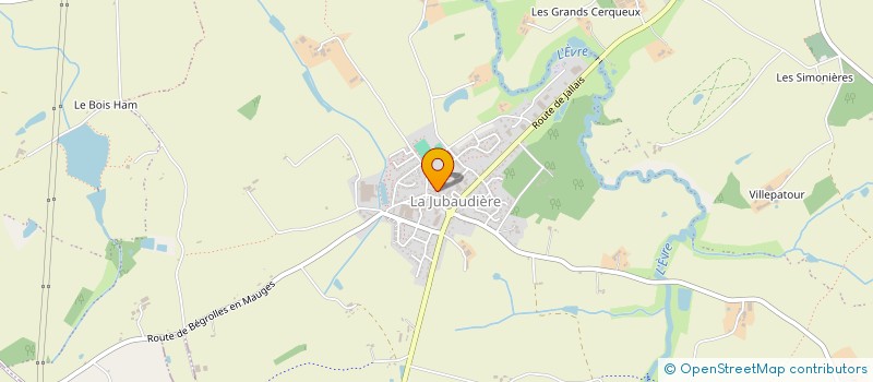 localisation de l'entreprise MONSIEUR YVES PETITEAU à MONTREVAULT-SUR-EVRE