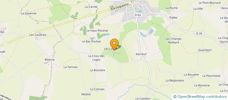 localisation de l'entreprise MONSIEUR YVES PIAN  YVIGNAC-LA-TOUR