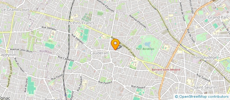 localisation de l'entreprise MONSIEUR YVES PIERNICK à BORDEAUX