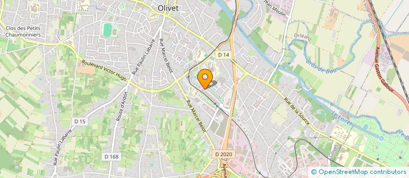 localisation de l'entreprise MONSIEUR YVES PIERRE à OLIVET