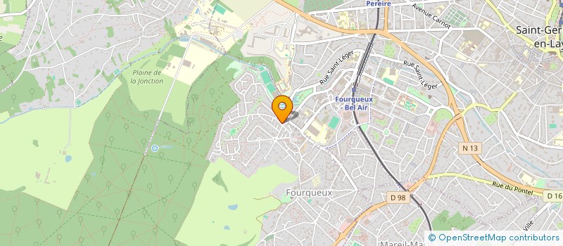 localisation de l'entreprise MONSIEUR YVES PIERRE CARRE  SAINT-GERMAIN-EN-LAYE