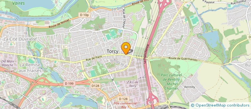 localisation de l'entreprise MONSIEUR YVES PIERRE LOUIS  TORCY