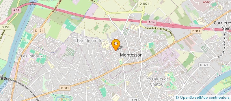 localisation de l'entreprise MONSIEUR YVES PIHIN  MONTESSON