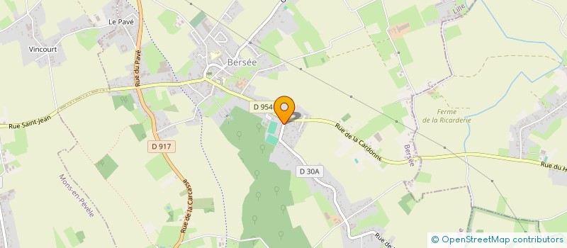 localisation de l'entreprise MONSIEUR YVES PINGAUD  BERSEE