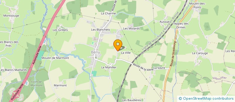 localisation de l'entreprise MONSIEUR YVES POBEL à BENY