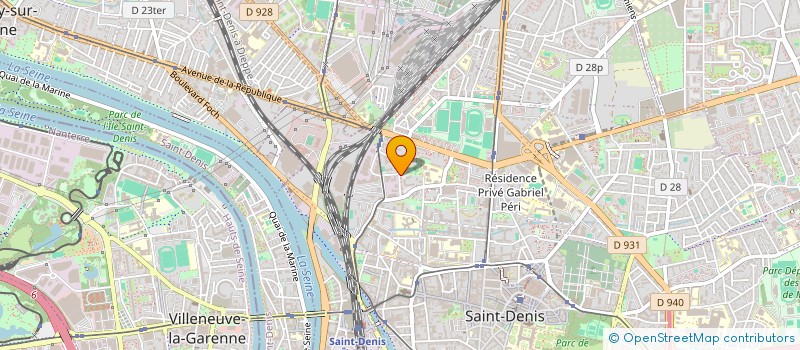 localisation de l'entreprise MONSIEUR YVES POLACK  SAINT-DENIS