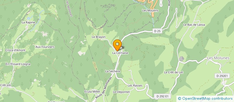 localisation de l'entreprise MONSIEUR YVES POLITA  SEPTMONCEL LES MOLUNES