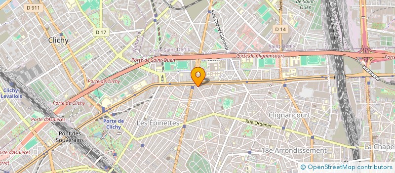 localisation de l'entreprise MONSIEUR YVES PONDAVEN  PARIS