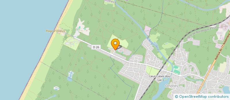 localisation de l'entreprise MONSIEUR YVES PONTHIER  ONDRES