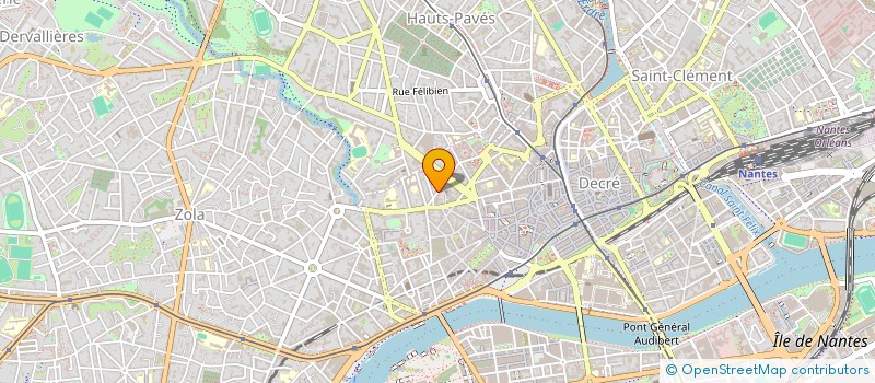 localisation de l'entreprise MONSIEUR YVES PONTOIREAU à NANTES