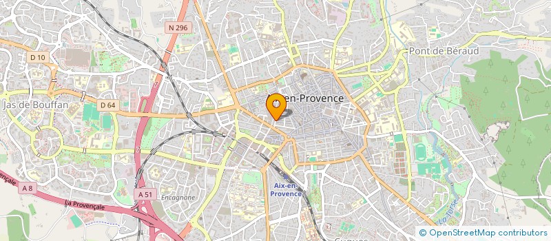 localisation de l'entreprise MONSIEUR YVES PORTA à AIX-EN-PROVENCE