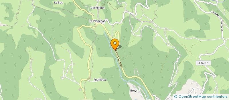 localisation de l'entreprise MONSIEUR YVES POUCHOU  PALAZINGES