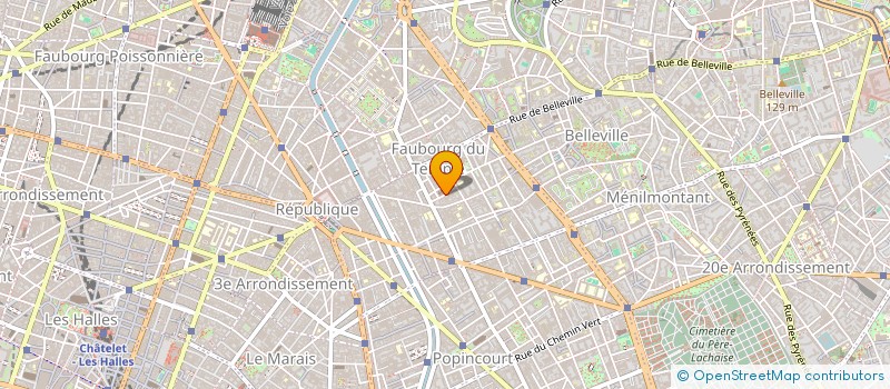 localisation de l'entreprise MONSIEUR YVES POULLAIN  PARIS