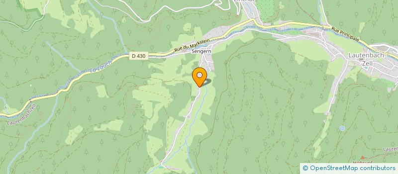 localisation de l'entreprise MONSIEUR YVES PREISS  LAUTENBACHZELL