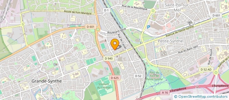 localisation de l'entreprise MONSIEUR YVES PRENEEL à DUNKERQUE