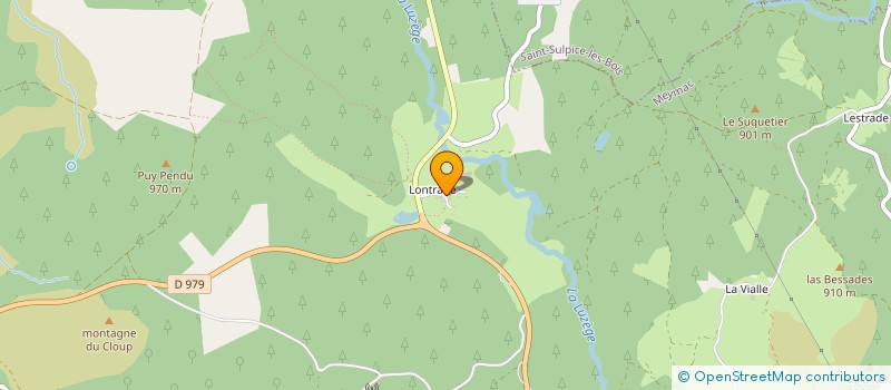 localisation de l'entreprise MONSIEUR YVES PREVOT  MEYMAC