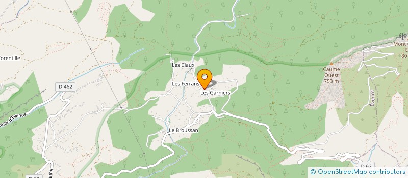 localisation de l'entreprise MONSIEUR YVES PREYNAT SEAUVE à EVENOS