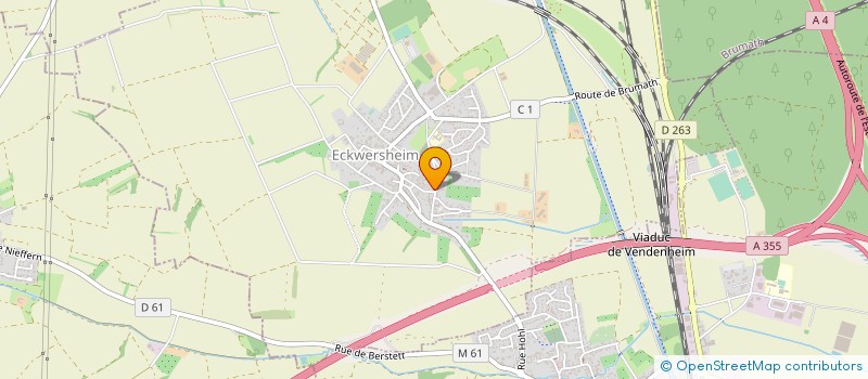 localisation de l'entreprise MONSIEUR YVES PROBST à ECKWERSHEIM