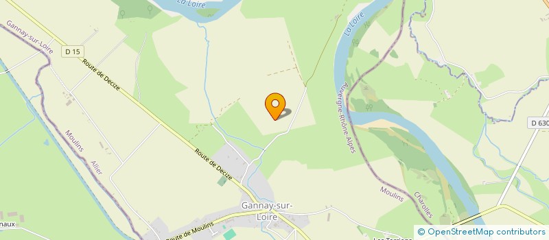 localisation de l'entreprise MONSIEUR YVES QUATRESOUS à GANNAY-SUR-LOIRE