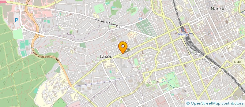 localisation de l'entreprise MONSIEUR YVES QUEMENER à LAXOU