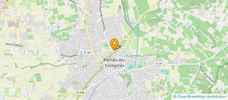 localisation de l'entreprise MONSIEUR YVES QUEVREUX  PERNES-LES-FONTAINES