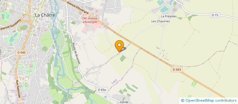 localisation de l'entreprise MONSIEUR YVES RABILLE à LACS