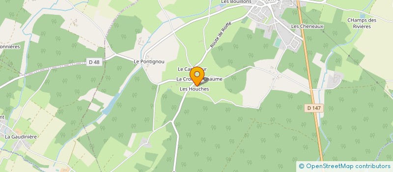 localisation de l'entreprise MONSIEUR YVES RABOUAN  ROIFFE