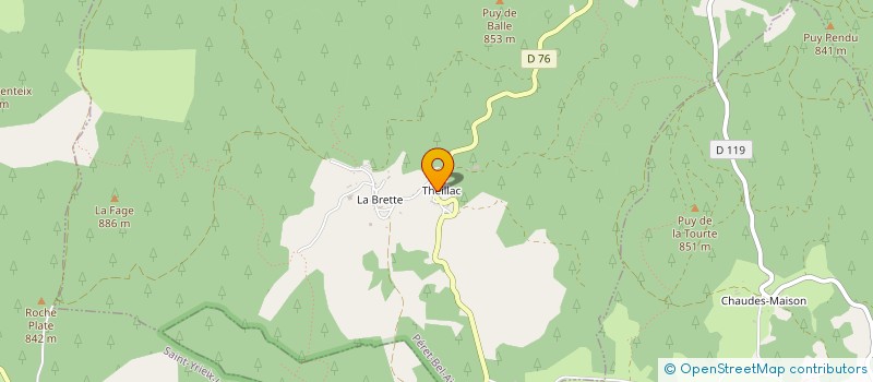 localisation de l'entreprise MONSIEUR YVES RAGOUGNEAU  PERET-BEL-AIR