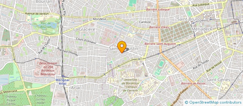 localisation de l'entreprise MONSIEUR YVES RAMAT à BORDEAUX
